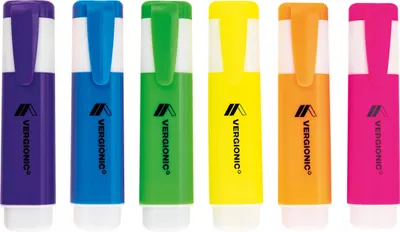 Produktbild von Schulbüro-Highlighter-Set 6 Stück Marker 6 Farben