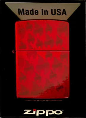 Obrázek produktu pro Zapalovač ZIPPO CANDY APPLE RED FLAME PATTERN 29824
