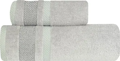 Zdjęcie produktu dla Ręcznik, puszysty ręcznik bawełniany Olimpia 50x90cm srebrny
