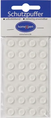 Obrázek produktu pro Dveřní zarážka 12 mm Ku. čirá samolepicí