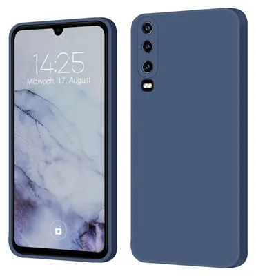 Produktbild von Hülle für Huawei P30 Case Cover Bumper Silikon Softgrip Schutzhülle Farbe: Lavendelblau