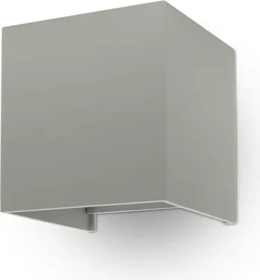 Produktbild von Runde LED-Wandleuchten - Bridgelux - Schwarz - IP65 - 5W - 700 Lumen - 4000K