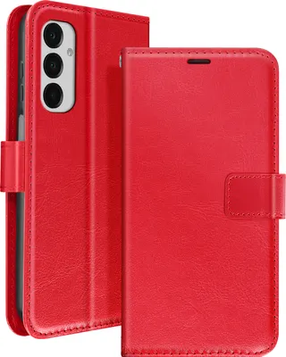 Produktbild von Mayaxess, Samsung Galaxy A16 Wallet Case Standfunktion mit Handschlaufe, Rot