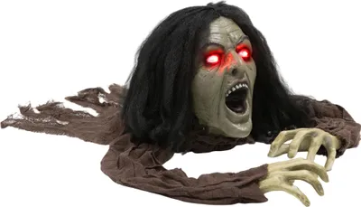 Produktbild von Kriechende Zombie-Dekoration für Halloween, Sounds, Lichter, Batteriebetrieb