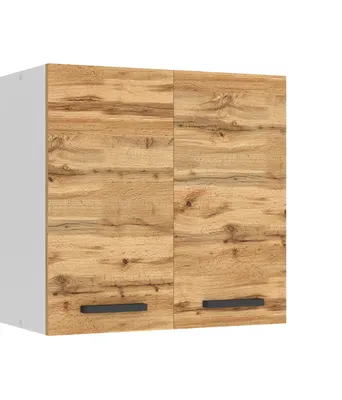Produktbild von Belini Hängeschrank Küche, Küchenschränke SG2. Breite 60 cm. Oberschrank mit 2 Türen, Küchenhängeschränke, Wandschrank Hängend, Wotan-Eiche