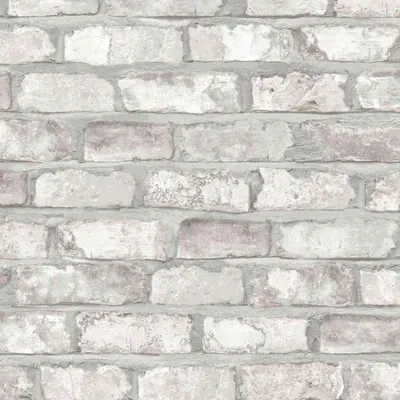 Image de Papier Peint Briques Blanches Effet Briques Réaliste - Générique