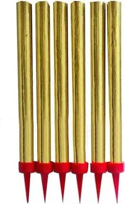 Immagine prodotto di Set fontana per torte 18 cm oro - 6 pezzi