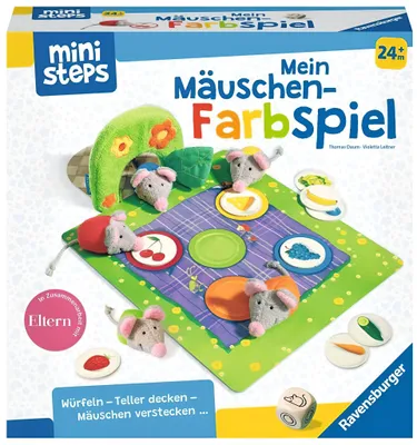 Produktbild von ministeps: Mein Mäuschen-Farbspiel Ravensburger 04170