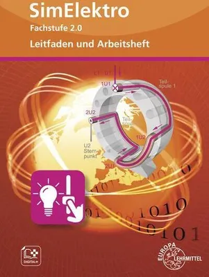 Produktbild von Leitfaden und Arbeitsheft zu SimElektro Fachstufe 2.0