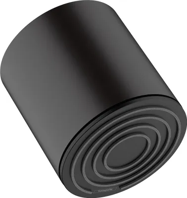 Produktbild von HG Kopfbrause Pulsify S 105 1jet EcoSmart+ mattschwarz