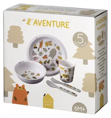 Image de Service enfant 5 pièces - Aventure