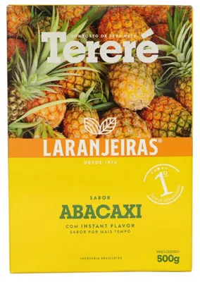 Obrázok produktu pre Yerba Mate Laranjeiras Abacaxi TERERE, 500g, ananás