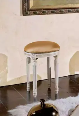 Immagine prodotto di Sgabello di design sgabello sedute mobili imbottitura tessile soggiorno nuovo