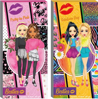 Produktbild von Besties Drawblock, 24 Blätter