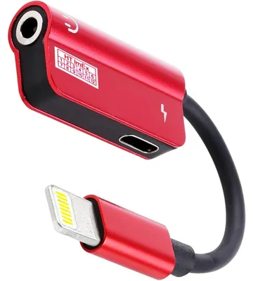 Produktbild von Audio Aux Adapter 8-pin auf Klinke Kabel Kopfhörer Stecker Jack Dongle kompatibel mit iPhone IOS
