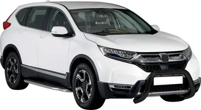 Zdjęcie produktu dla Listwa ochronna zderzaka przedniego do Honda CR-V VH 2019-2025 ø76 mm stalowa czarna