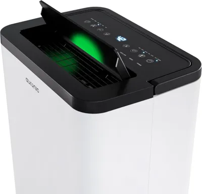 Produktbild von Auronic Luftentfeuchter und Luftreiniger - Compact Pro Plus - 20L - Schlafzimmer, Badezimmer, Wohnzimmer und Büro - Raumentfeuchter für Zuhause - Weiß