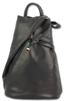 Imagen del producto de Mochila 2 en 1 para mujer, color , de cuero genuino, modelo Florence D3OTF605S