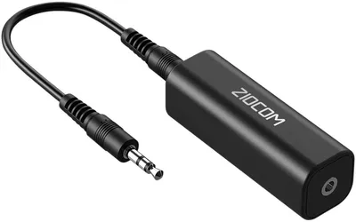 Aardingslusisolator für Auto & Heim-Audio, 3,5 mm AUX, schwarz