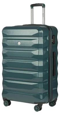 Image de Grande valise rigide à 4 roues, de 75 cm, de couleur verte