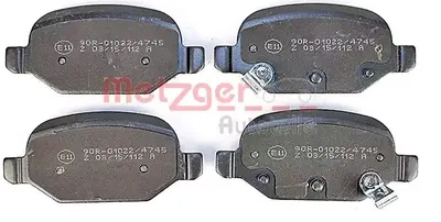 Produktbild von METZGER Bremsbeläge Satz Hinten für FIAT Panda Schrägheck (312, 319) 1170818