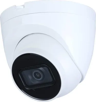 Produktbild von Dahua Technology Lite IPC-HDW2231T-AS-S2, IP-Sicherheitskamera, Innen & Außen, Kabelgebunden, Decke/Wand, Schwarz, Weiß, Dome