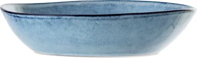 Zdjęcie produktu dla Bloomingville Sandrine, Miska zupy, Okrągły, Kamionka, Niebieski, 22 cm, 50 mm