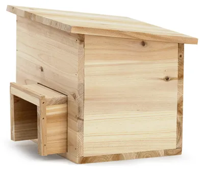 Immagine prodotto di Moorland Casetta per ricci resistente all'inverno Legno per svernamento, 20×20 cm