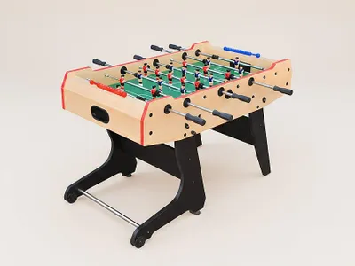 Produktbild von STADIUM Klapptischfußball aus MDF - 137 x 74,5 x 86 cm