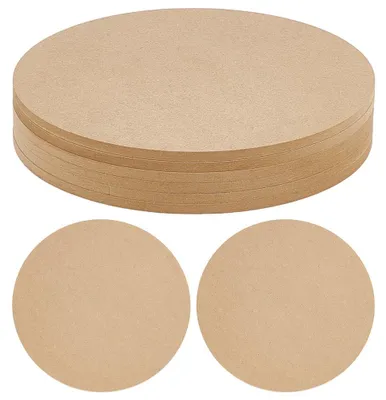 6 Töpferscheiben aus Holzfasern, 20 cm, für Töpferscheibe