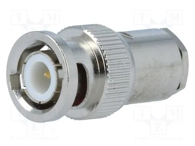 Immagine prodotto di 1 connettore per cavi, connettore BNC, diritto, BNC maschio, 75Ω