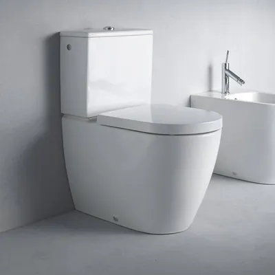 Immagine prodotto di Duravit ME by Starck WC sur pied combiné, à fond creux profondeur, pour réservoir de chasse adossé, 370x650mm, 2170090000, 2170090000