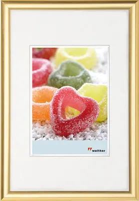 Produktbild von Walther Kunststoff 40x50 gold KH050G
