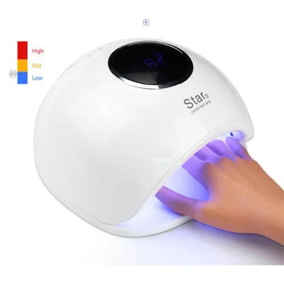 Produktbild von LED UV-Lampe Nageltrockner, 72W professioneller Nageltrockner mit LCD-Bildschirm/automatischer Sensor/4 Zeiteinstellungen