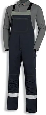 Produktbild von uvex Latzhose multifunction grau Gr. 60, 62