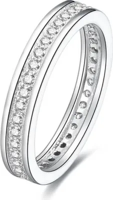 Immagine prodotto di Anello in argento con zirconi AGG26, 50 mm