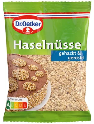 Image de Noisettes hachées Dr. Oetker (sachet de 100g)