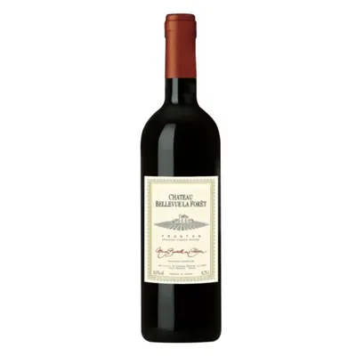 Produktbild von Chateau Bellevue la Foret Rouge mit Kirsch und Johannisbeer Note 750ml