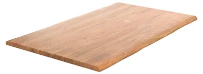 Produktbild von DELIFE Esstischplatte Edge 140x90cm Akazie Natur Live-Edge