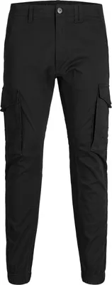 Produktbild von Jack & Jones 12139912, Fracht, Erwachsener, Schwarz, Baumwolle, Elasthan, Nicht bleichen, Natürliche Trocknung
