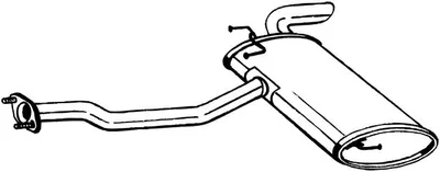 Produktbild von BOSAL 165-107 Endschalldämpfer für HYUNDAI ix35 (LM, EL, ELH) Auspuff