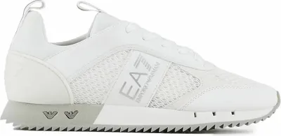 Image de Ea7 Emporio Armani English Chaussures de sport Blanc EU 37 1/3 Hommes,Femmes Blanc EU 37 1/3