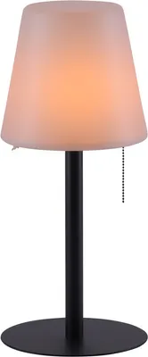 Produktbild von LeuchtenDirekt Tischlampe KENO Spießleuchte Tischlampe, optional Erdspieß, Flammeneffekt einstellbar schwarz Wohnraum, Außenbereich; z.B. Wohnzimmer, Esszimmer, Schlafzimmer, Terrasse, Balkon, Garten 19753-18