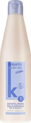 Produktbild von Salerm Cosmetics 8420282010535, 500 ml, Shampoo, Professionell, Frauen, Anti-Frizz, Ernährung, Glanz, Glättend, Weichmachend, Verstärkung, Flasche