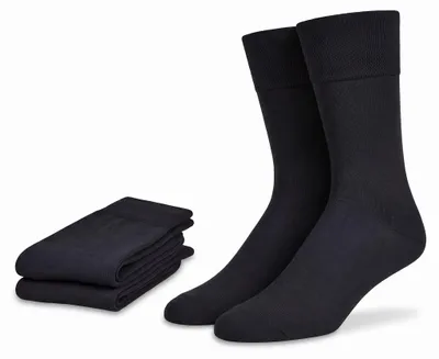 Produktbild von Black Snake 4 Paar Merinosocken Damen Herren ohne Gummi, Büro - 43/46 - Schwarz, KI-generiertes Bild