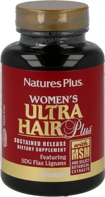 Produktbild von Natures Plus Women´s Ultra Hair Plus – 60 Tabletten