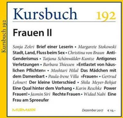 Produktbild von Kursbuch 192