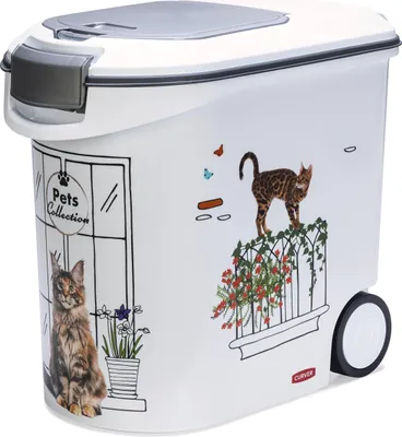Obrázok produktu pre Kontajner na suché krmivo CURVER - 35 l/12 kg - PETS COLLECTION - Pre mačky