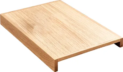 Produktbild von KAWOLA Holztablett MADELINE Eiche natur für Armlehne Sofa