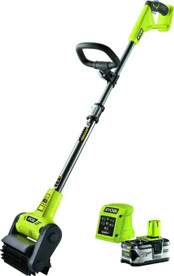 Produktbild von RYOBI 18 V ONE+ Akku-Oberflächenreiniger mit Teleskopstiel für vielseitige Anwen